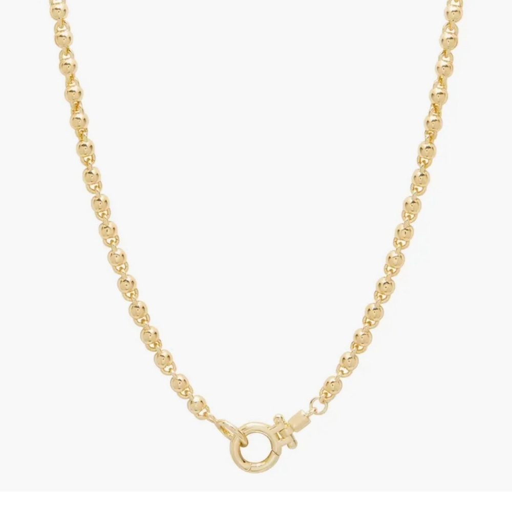 Gorjana Ball Chain Gold Necklace